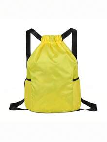 1pc Large Capacity Waterproof Drawstring Backpack, Dry And Wet Separation Design - Lightweight Waterproof Drawstring Backpack - Quick-Drying Multifunctional Waterproof Daily Backpack, Large Capacity, Suitable For Hiking And Sports - Comfortable And Portable Design, Suitable For Outdoor Adventures - Multicolor - View 18