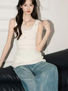 Women Tops - White - View 5