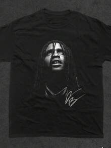 Men T-Shirts - 黑色 - 查看 1
