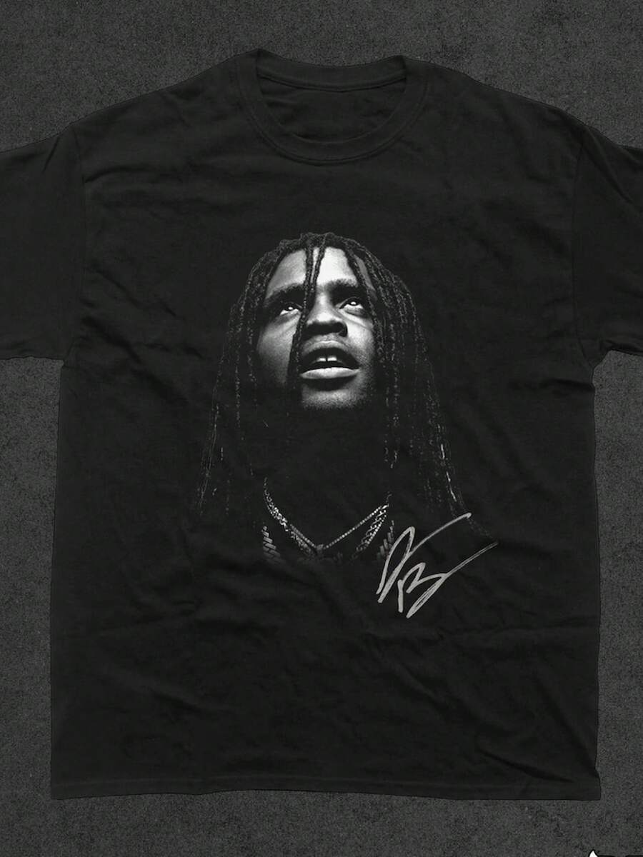 Men T-Shirts - 黑色 - 查看 1