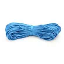 Silk Thread Satin Cord 2mm - 5 Meters Various Colors - 綠松石藍 - 查看 3