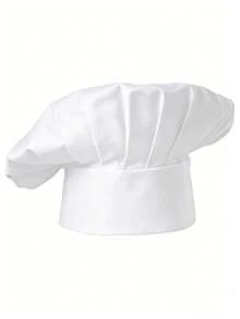 1/4 piezas Gorro de Chef, Gorro de Cocina Ajustable para Hornear y Cocinar Adecuado para Hombres y Mujeres - Multicolor - Ver 14
