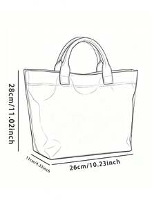 1件客製化刺繡PVC托特包，防水大容量，多功能實用，可客製姓名/文字女士沙灘包，優質禮品首選 - 彩色 - 查看 6