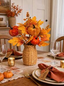 Artificial Pumpkins - Orange - View 9
