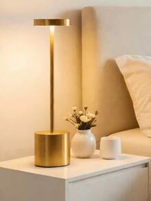 1/2pcs Modern Touch Control Dimmable LED Desk Lamp, Wireless Portable, 3 Color Temperatures, USB Rechargeable, Suitable For Bar, Restaurant, Living Room, Bedroom, Outdoor Tabletop Lighting, Perfect Gift - Desk Lamp - View 2