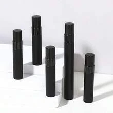 50入磨砂噴霧香水試用瓶，夏季便攜式可重複填充瓶，按壓式噴頭細霧噴灑，防漏旅行尺寸香水容器，輕巧省空間，適合旅行與通勤，多種容量可選，方便填充香水，適合夏季出遊，隨時刷新香氣 - 黑色 - 查看 11