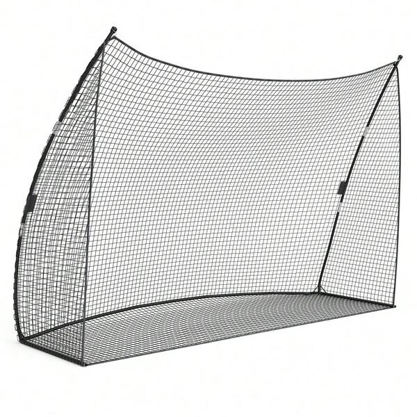 Gaderth Red de práctica de golf de 10x7x3 pies con bolsa de transporte – Red de entrenamiento duradera para patio trasero, interior y exterior para chipping y swing
