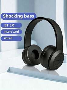 Foldable Wireless Headphones With Deep Bass For Sports - View 3