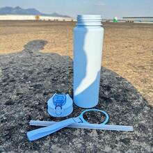 1pc 5 K-POP Girl Group Style Anti-Spill Flip Top Sports Water Bottle, Car Accessory, Back To School, Portable Fashion Design, 800ml Travel Cup With Strap, Straw And Lid, Cute Design, High Quality, Leak-Proof, Shock-Resistant, Durable Outdoor Sports Water Cup, Large Capacity Portable Cup, Suitable For Short Trips, Hiking, Picnic, Running, Fitness, Mother's Day - One Size Fits All - View 6