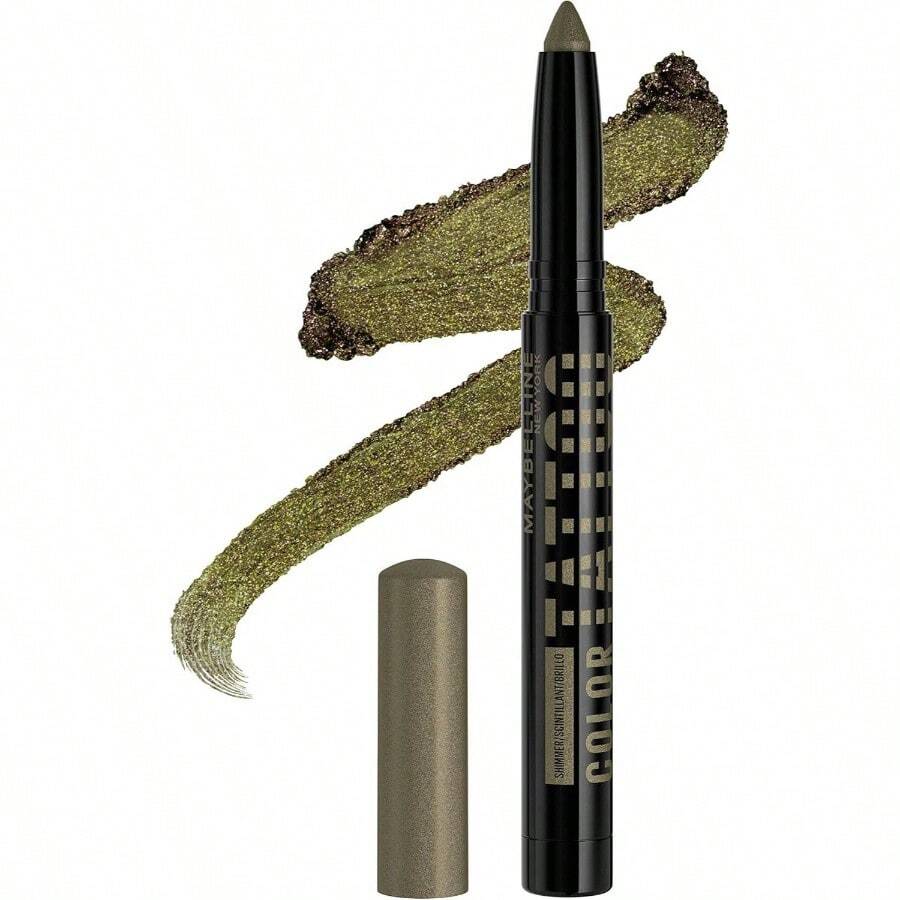 Color Tattoo Longwear Multi - Use Eye Shadow Stix, Eye, I am Fierce Deep Green Shimmer - Verde - Ver 1