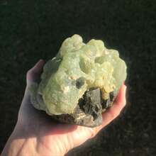 1pc Random Natural Raw Fluorite Rough Stone, Premium Natural Mineral Specimen. Perfect For Jewelry Making, Indoor Decor Collection, Geological Teaching And Popular Holiday Gifts - Green - View 5
