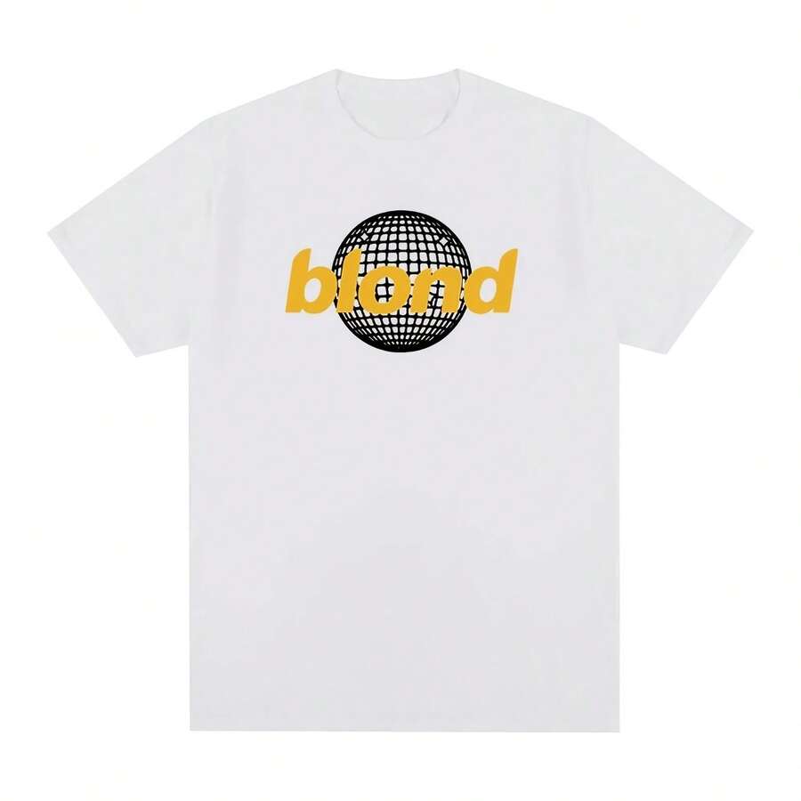 Blond Hip Hop T-Shirt Frank Rapper Cotton Men T Shirt New TEE TSHIRT Womens Tops - 款式 - 查看 1