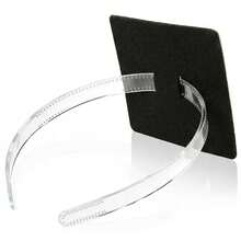 GIURKUU 2026 Graduation Cap Strap, Graduation Cap Strap, Anti-Slip Graduation Cap Strap, Graduation Cap Accessories, Anti-Slip Graduation Cap Strap For Curly Hair, Graduation Cap Headband Accessories - Transparent Headband - View 11
