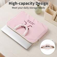 Sarung Laptop 11-15,4 Inci dengan Pegangan, Kompatibel dengan Neo A3404 2026, Casing Pelindung Tablet dengan Pita, Kompatibel dengan iPad Generasi ke-11/10/9/8/7 Air Pro - View 5