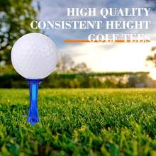Golf Ball Tee, Plastic Golf Ball Tee Reduces Friction And Side Spin Professional Golf Ball Tee Durable And Stable Golf Ball Tee - Multicolor - View 8