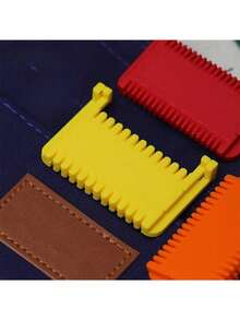 1/4/6pcs Hinge Sewing Clips, Practical Handmade Sewing Positioning Tool And Neat Uniform Stitch Template Tool. Suitable For Embroidery, Fabric Collage And Handmade Sewing To Help Create Neat Straight Stitches. Suitable For Art, Wedding, Home Decor, Also Suitable For Camping Gear, Vacation Essentials, Cute Collectibles. Gift For Family Members. - Regular Model - View 5