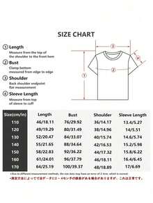 1 Piece Teen Boy Casual Print Short Sleeve T-Shirt, Spring/Autumn, Youth Student Clothing, Stylish And Breathable Textile Jacket, For Teenagers Men - White - View 5