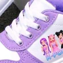 Zapato Para Niña Con Diseño K pop lila - Lila Púrpura - Ver 3