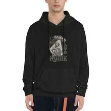 This Men's Hoodie Features An Urban, Graphic Design With A Streetwear-Style Print – Ideal For Lovers Of Urban Art And Contemporary Fashion – A Casual Sweatshirt - 黑色 - 查看 1