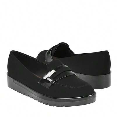  MOCASINES SIENA MUJER 3080 SUEDE NEGRO