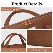 13.3-14.9 Inch Lightweight Portable Laptop Carrying Case, Compatible With Most Popular 13-14 Inch Laptops, Suitable For Apple Neo A3404 11th A16, HP Portable Laptop Sleeve - View 9