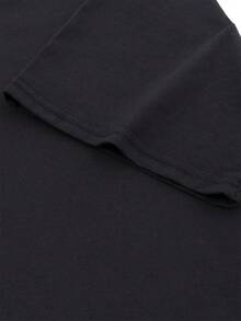 Men's Cotton Blend T Shirt - Kami Stay Focus Printing - Fashionable Casual Wear, Breathable And Lightweight2026New T Shirt Breathable Stretch Fabric,Suitable For Summer Leisure T Shirt,Machine Washable,Suitable For Outdoor And Home Wear,T Shirt,Pattern Printing,Comfortable Fabric - Black - View 5