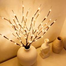 1pc Branch Light 20 LED Branch Lights, Indoor Decorative Lighting For Wedding, Birthday And Christmas - Fairy Lights With Branch Design - Twig Lights - View 8