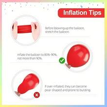 Baseball Theme Balloon Arch Set, Red Blue White Light Green Latex Balloons 18 Inch Baseball Foil Balloons Suitable For Sports Birthday Party Decoration - 如圖 - 查看 11