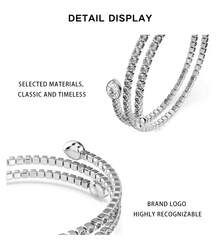 Swarovski Ladies' Bracelet 572579 - White 5725799 - View 7