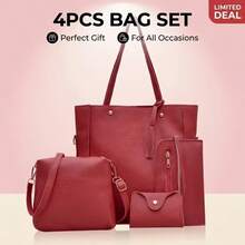 Women's Daily Commute Large Capacity Combination Bag - Multicolor - View 10