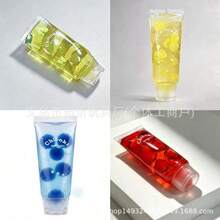 Random Fruit Themed Squeeze Decompression Toy, Cute Toothpaste Tube Squishy Stress Ball, Soft Fidget Toy For Anxiety Relief, Office & Home - Four Toothpastes to Squeeze - View 3