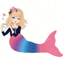 Rainbow Mermaid Tail Blanket, Shiny Gradient Size Mermaid Tail Wearable Pillow, Super Soft Flannel Sleeping Bag, Ideal Gift For Mermaid Lovers, Suitable For Beach, Home Sofa Bed - Multicolor - View 4