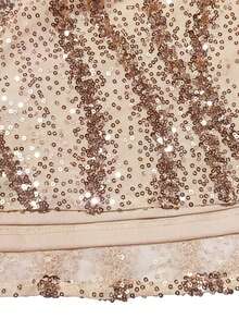 Đầm dạ hội đuôi cá cúp ngực đính sequin phong cách sang trọng nhẹ nhàng, kèm áo choàng voan chiffon tháo rời, váy dạ tiệc trang trọng cho nữ MC hội nghị thường niên - Rượu sâm banh - Xem 8