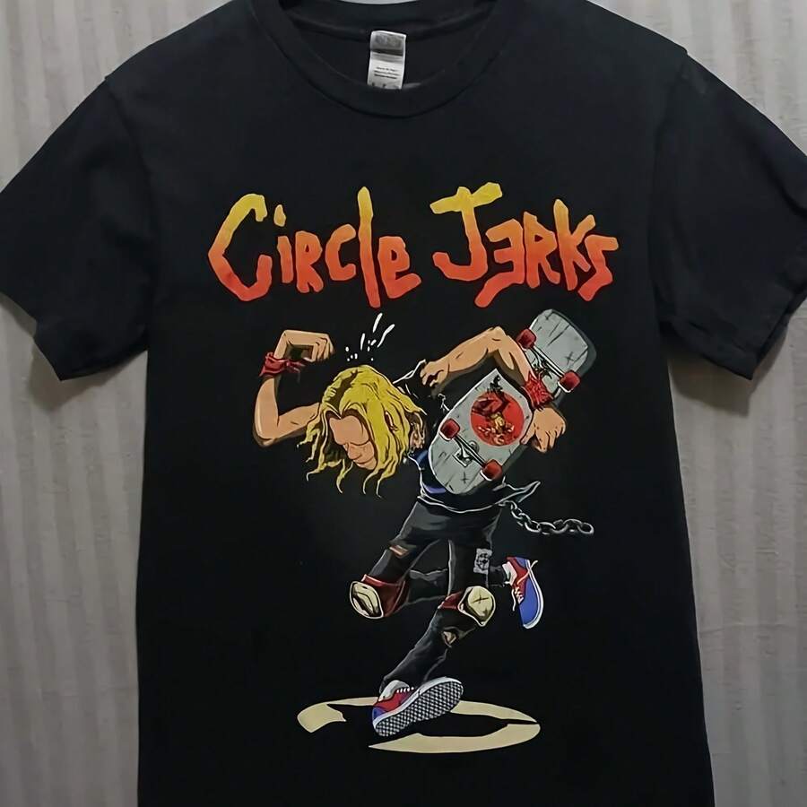 New Rare Circle Jerks T Shirt - 款式 - 查看 1