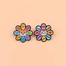 Lapel Enamel Pins And Brooches Badge Pins For Backpacks Bags Backpack Cool Decoration Friend For Gifts - Multicolor - View 6