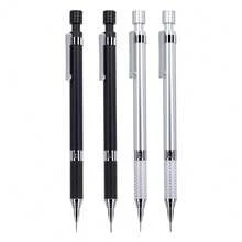 Metal Mechanical Pencil Set, 0.5mm & 0.7mm Fine Lead Pencils ,Metal Drafting Pencils For Precise Writing, Sketching & Drawing Smooth & Precise Writing For Sketching, Drawing & Office Work, Back To School - Multiple Styles - View 9