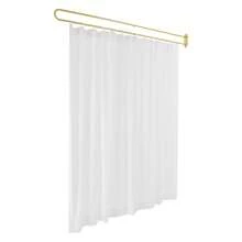 TFCFL 1 Pcs Privacy Partition Curtain, Wall Mounted Curtain, Curtain Room Divider For Offices, Conference Rooms, Beauty Salons, Patio Glass Doors, Bedrooms, Living Rooms, Bars, Hospitals, Laboratories, SPAs, Student Dormitories - 1PC - View 8