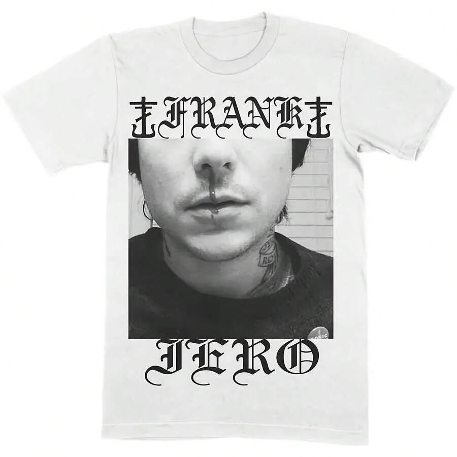 Frank Iero Nose Bleed T Shirt White New - 款式 - 查看 1