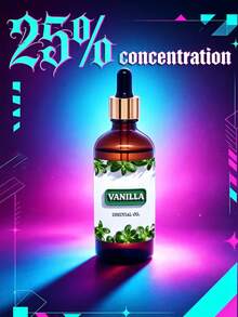 1 pezzo 100ml Olio essenziale aromaterapico alla vaniglia, adatto per umidificatore, diffusore a bastoncini, olio profumato fruttato e floreale, gelsomino, lavanda, rosa, fiore d'arancio, deodorizzazione per soggiorno e bagno. - vaniglia - Visualizzare 1
