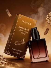 1 pièce Spray de parfum d'ambiance au bois de santal 15 ml, paquet individuel. Infusé de parfums de bois de cèdre et de bois de santal. Fournit un parfum frais, durable et naturel. Portable. Convient pour l'intérieur, la voiture, le bureau, les voyages, les vacances, les fêtes. Parfait pour Pâques, Halloween, Noël. Cadeau d'anniversaire, souvenir de vacances. Cadeau surprise attentionné pour les amis, la famille, les meilleurs amis. - A - Voir 4