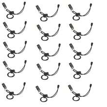 Backdrop Clips Clamps, Background Muslin String Clips Holder Photography Cloth Clip Adjustable Elastic Nylon Photo Clips For Photo Video Studio, Black - View 14