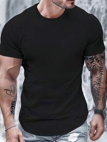 Men T-Shirts - Black - View 2