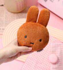 Miffy Plush Multi-Function Storage Bag: Coin Purse, Keychain, Card Holder And Earphone Storage Box - Multicolor - View 8