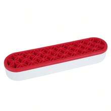 1pc Silicone Cosmetic Storage Rack, Lipstick Holder, Brush Drying Rack - Multicolor - View 16