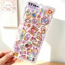 3D Gem-Shaped Stickers, Candy And Magic Wand Diamond Stickers, Reusable Decorative Decals. Suitable For Notebooks, Water Bottles, Skateboards, Etc. Perfect As Gifts And Reward Decorations. - Multicolor - View 15