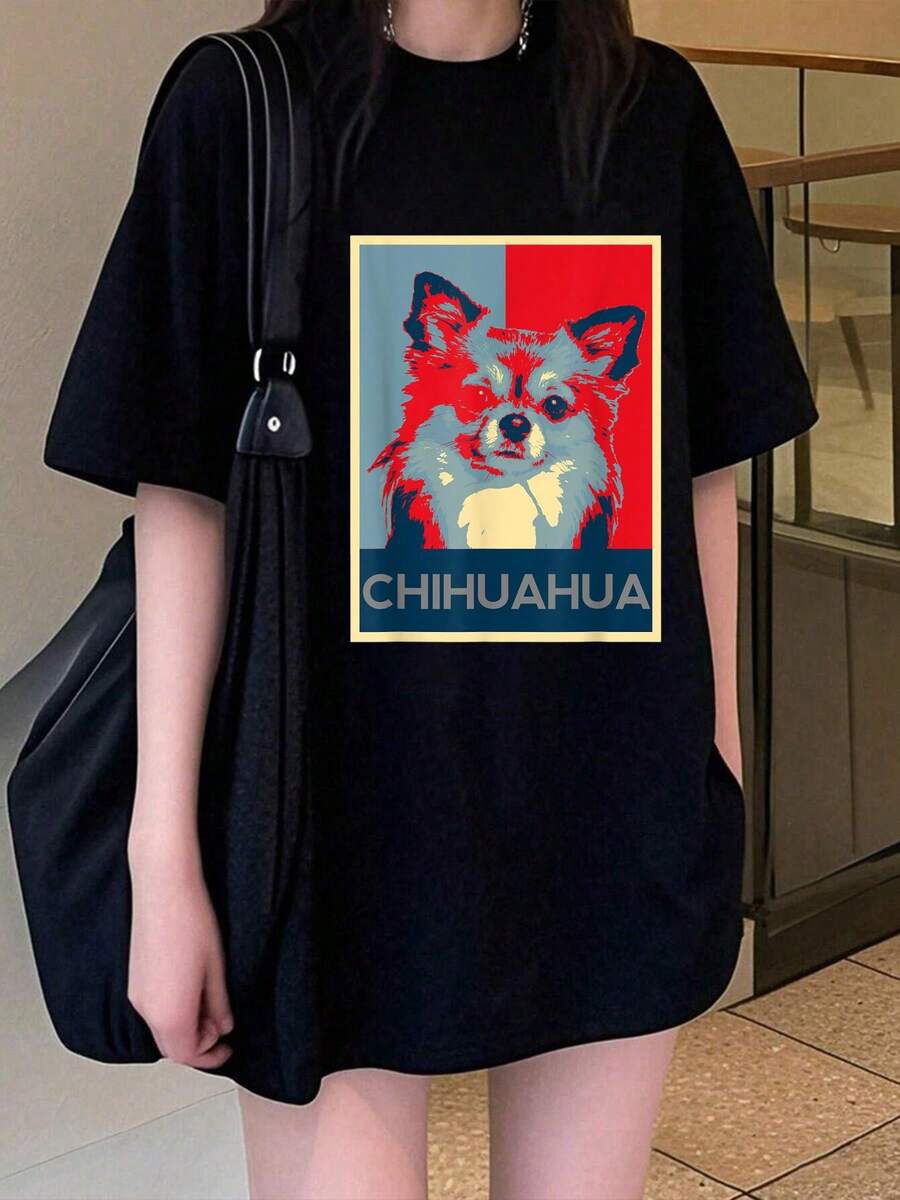 Women T-Shirts - Black - View 1