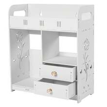 White Wall Cabinet Bathroom Cabinet Medicine Cabinet Organizer Bathroom Cabinet Wall Mounted Bathroom Wall Cabinet - White - View 1