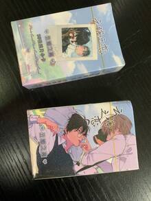 "Cloud Love" BL Manga LOMO Card Set 50pcs High-Definition Collectible Cards, Korean Manga Fan Merchandise Postcards, Anime Character Photo Cards, Suitable For Korean Manga Fan Collection, Scrapbook Decoration, DIY Card Album, Desktop Display, Comic Convention Merchandise - Multicolor - View 2