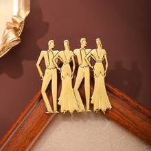 Vintage Style Modern Unisex Dance Brooch, Luxury Multi-Functional Party Set Accessory Pin - RW0307 - View 2