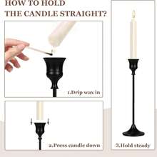 3pcs/6pcs Romantic White Candle Holders, Bow-Knot Conical Candle Holders, Elegant Stand Decoration For Dining Table Centerpiece, Suitable For Dining Table Party Decoration, Home Gathering Tabletop Decoration, Wedding Venue Decoration And More (Candles Not Included) - Multicolor - View 11